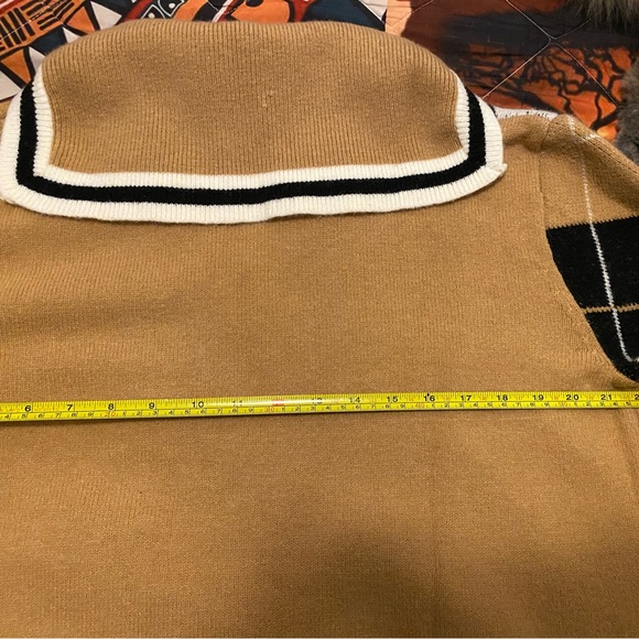 Patchy Sailor Collar Cardigan, EUC - Picture 4 of 6